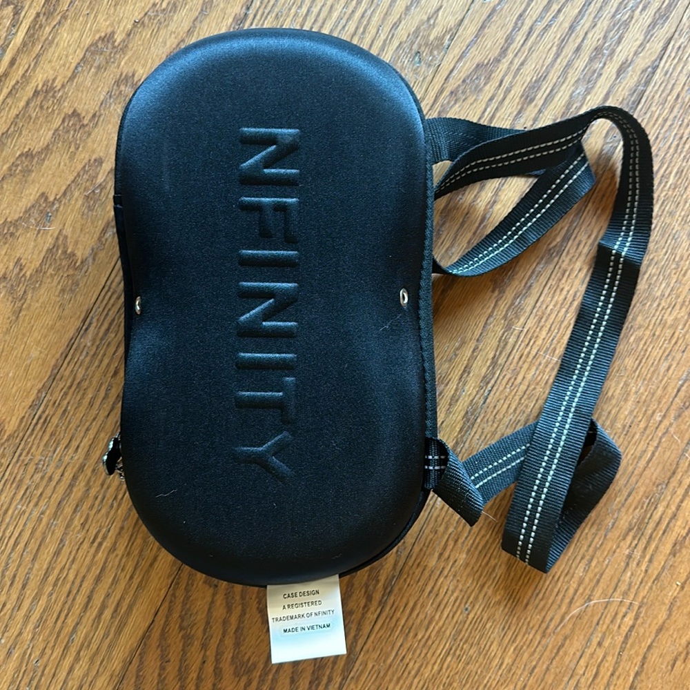 Nfinity black cheer shoes case